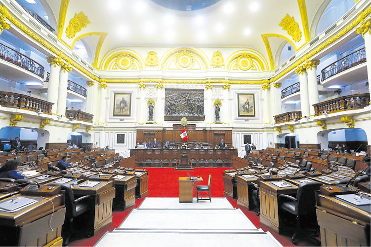 POSTULACIÓN. La lista para la Mesa Directiva será inscrita hoy, antes de las 10:00 a.m., y no tendrá competencia.. (Foto: Congreso)