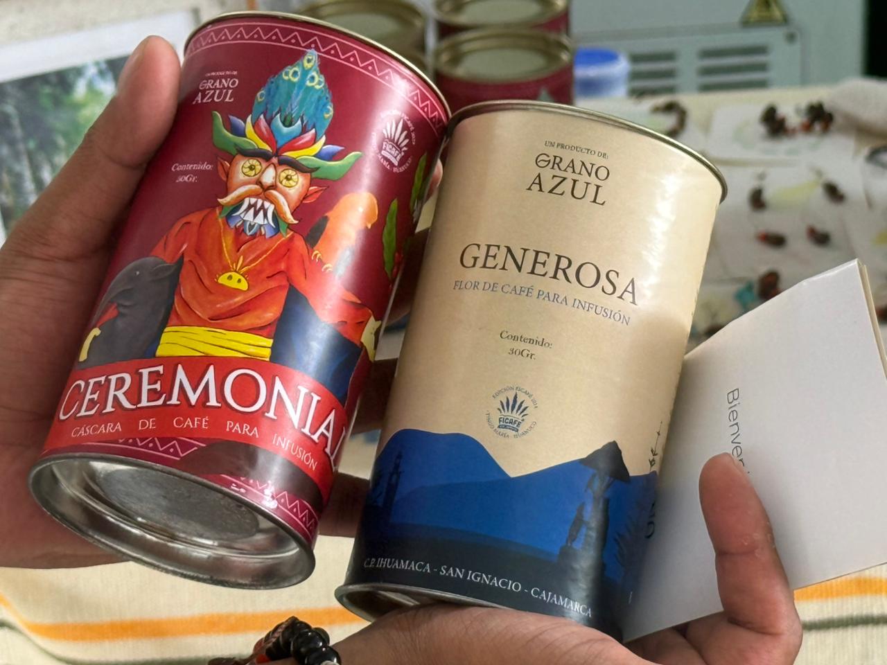 Productos de café. 