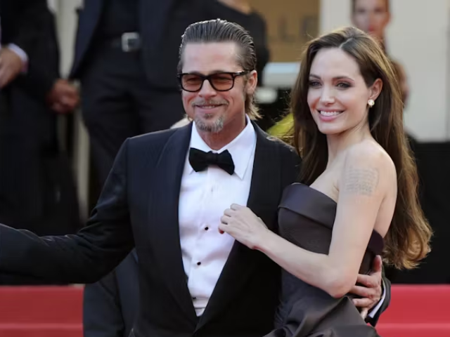 Brad Pitt y Angelina Jolie 