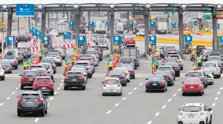 peaje panamericana sur