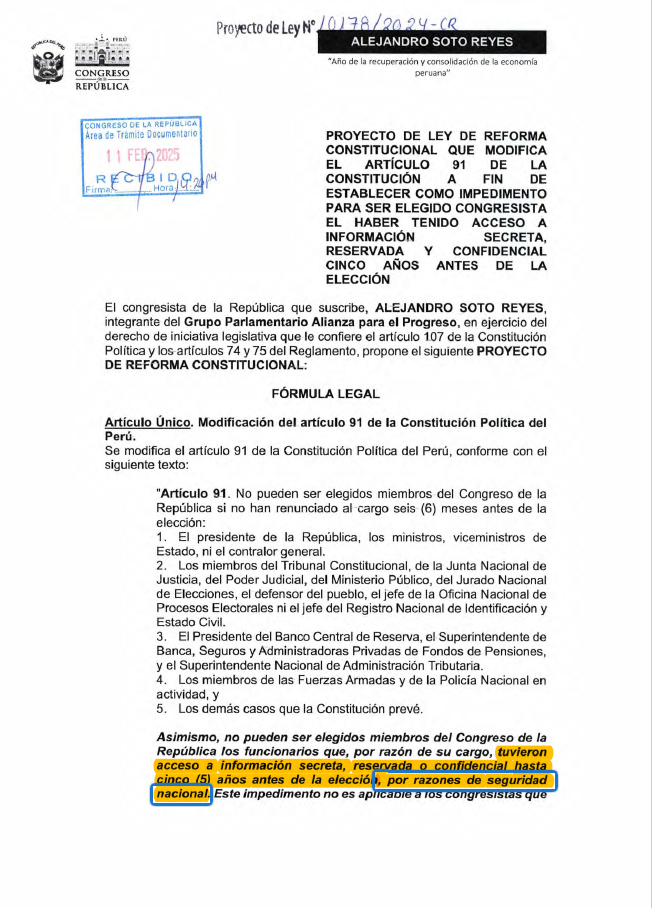 Reforma Constitucional