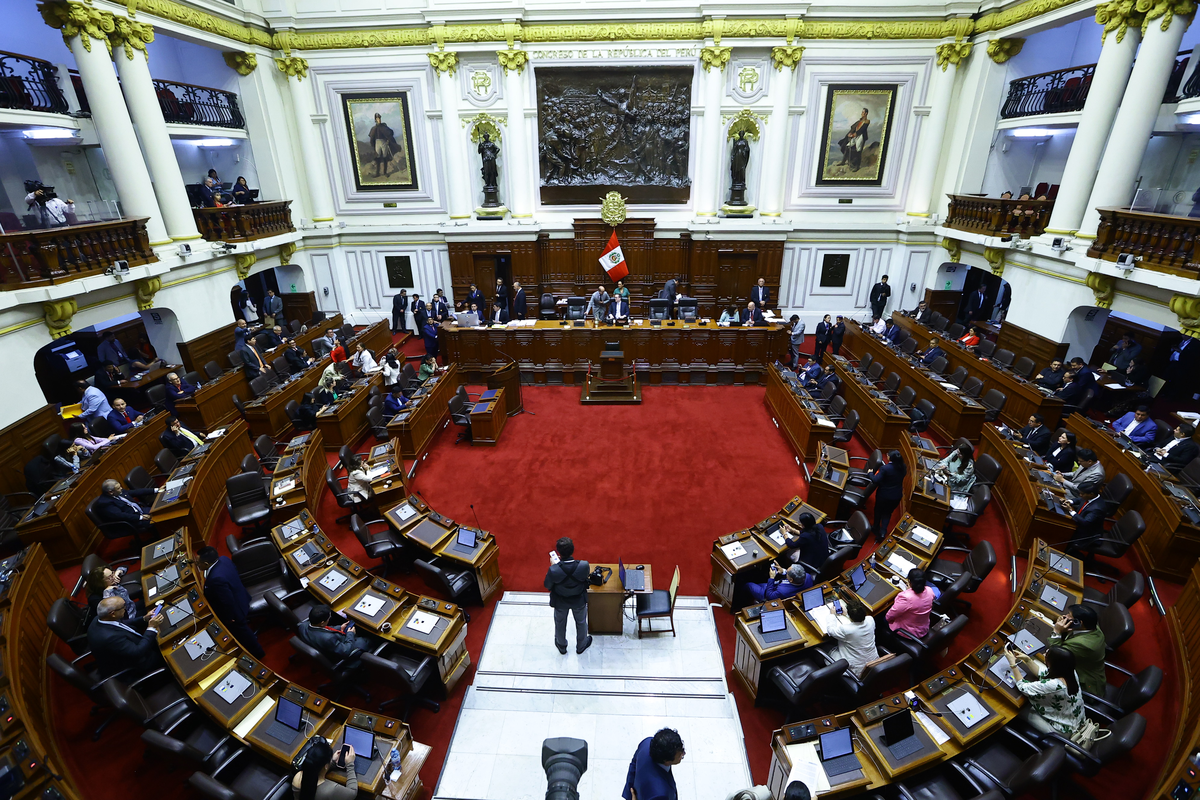 Pleno del Congreso: (Foto: Congreso de la República)