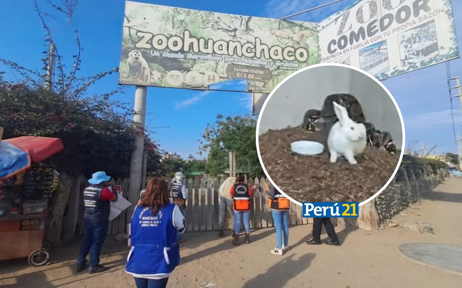 clausura zoologico huanchaco