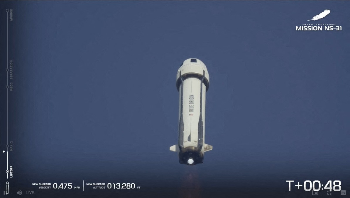 Misión del espacio Katy Perry (Foto:AFP