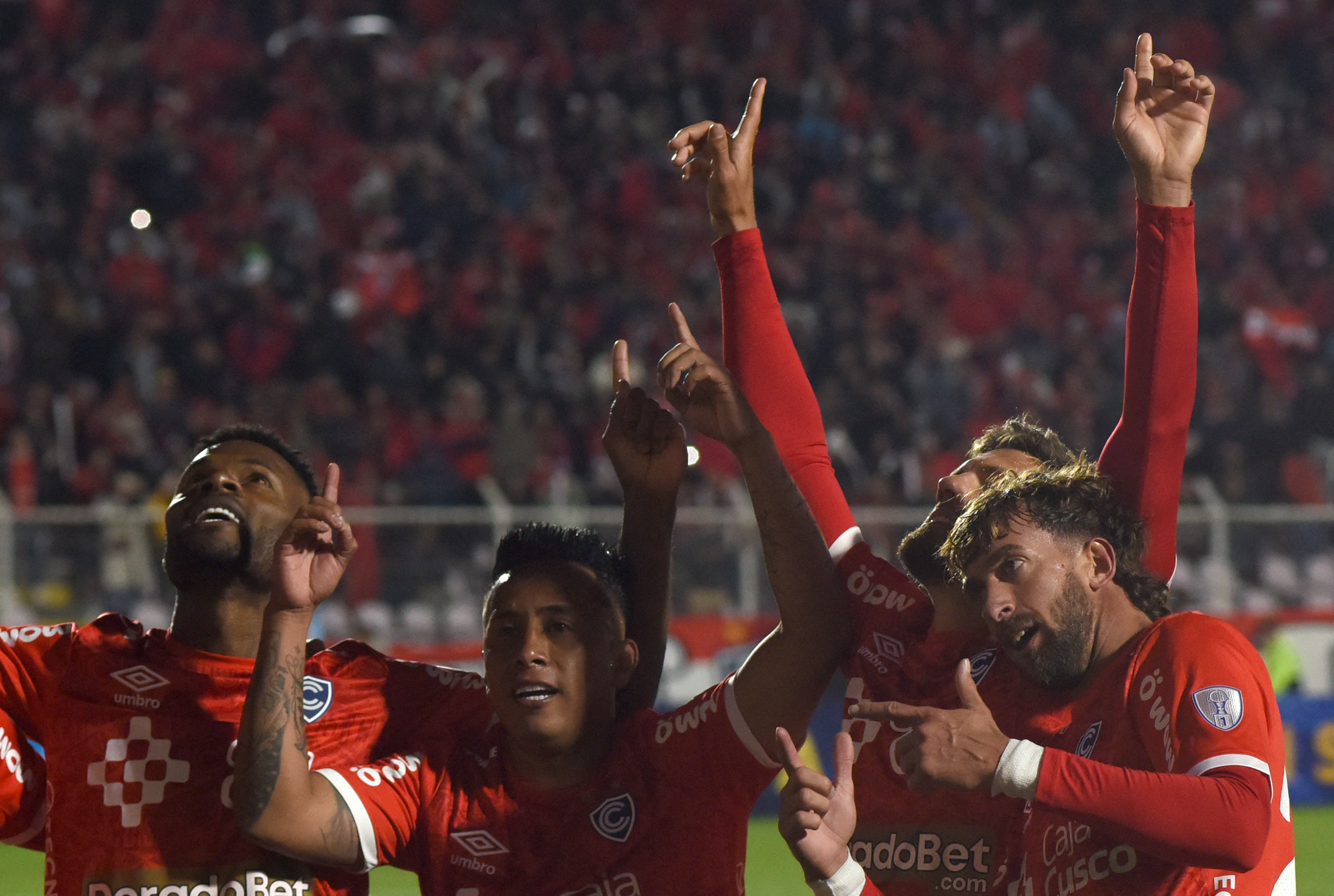 Cienciano golea a Deportes Iquique. Foto: AFP