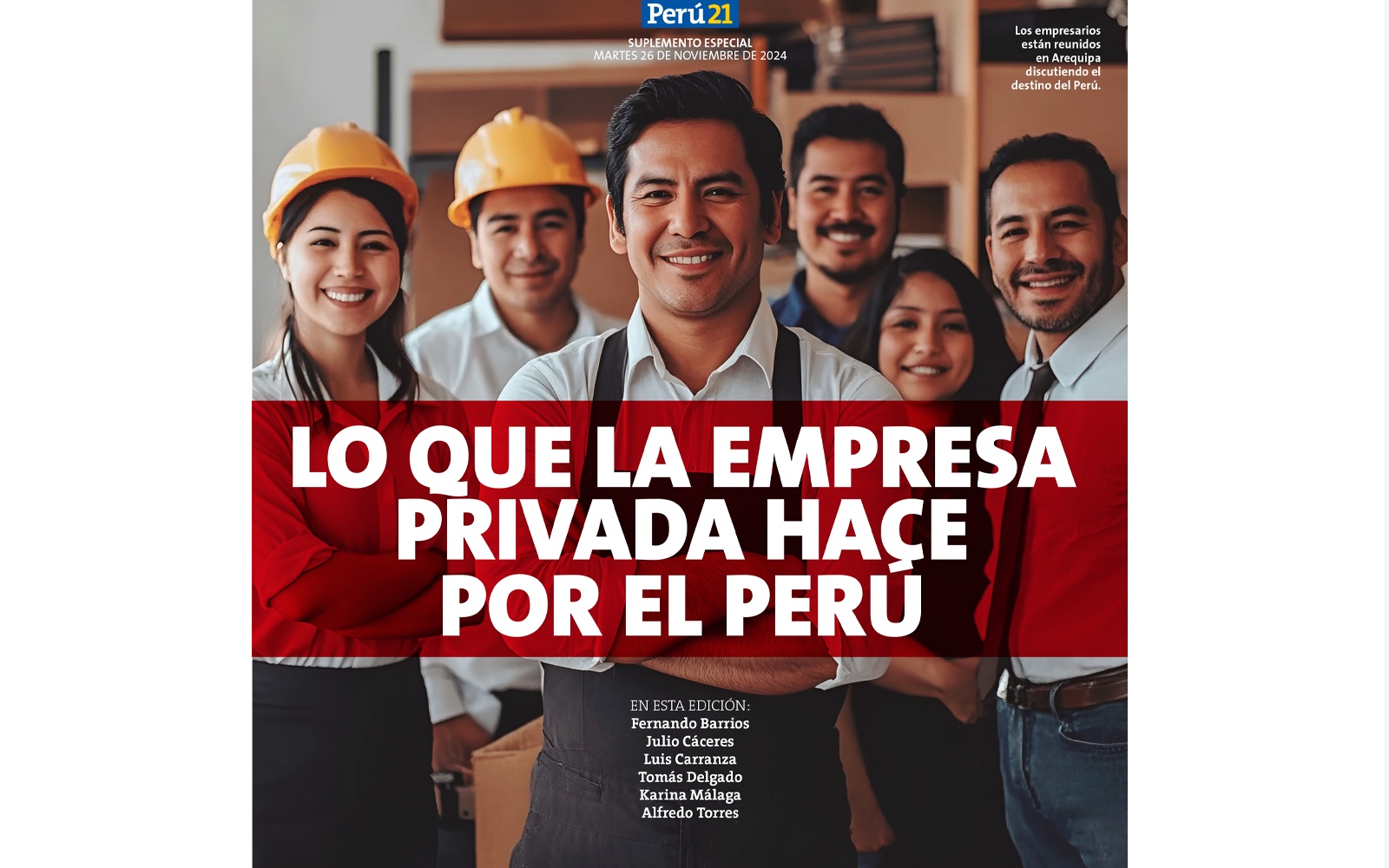 Lo que la empresa privada hacer por el Perú