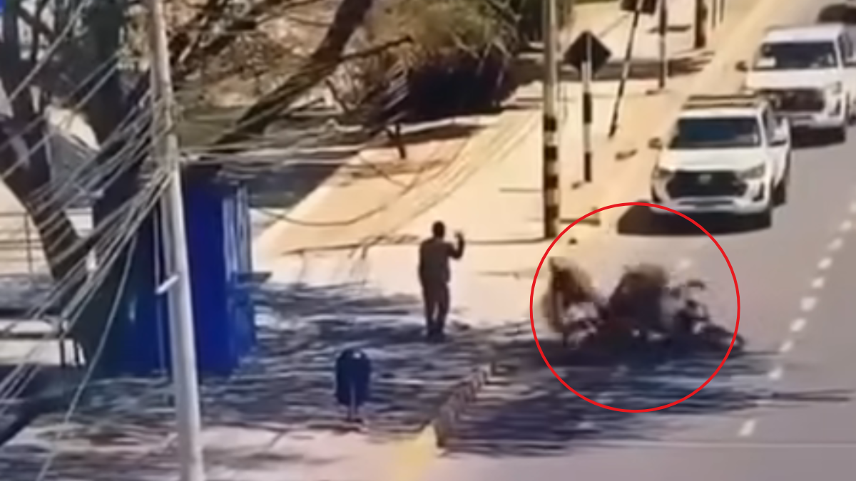 Piura: Policías que escoltaban a Dina Boluarte chocan entre ellos 