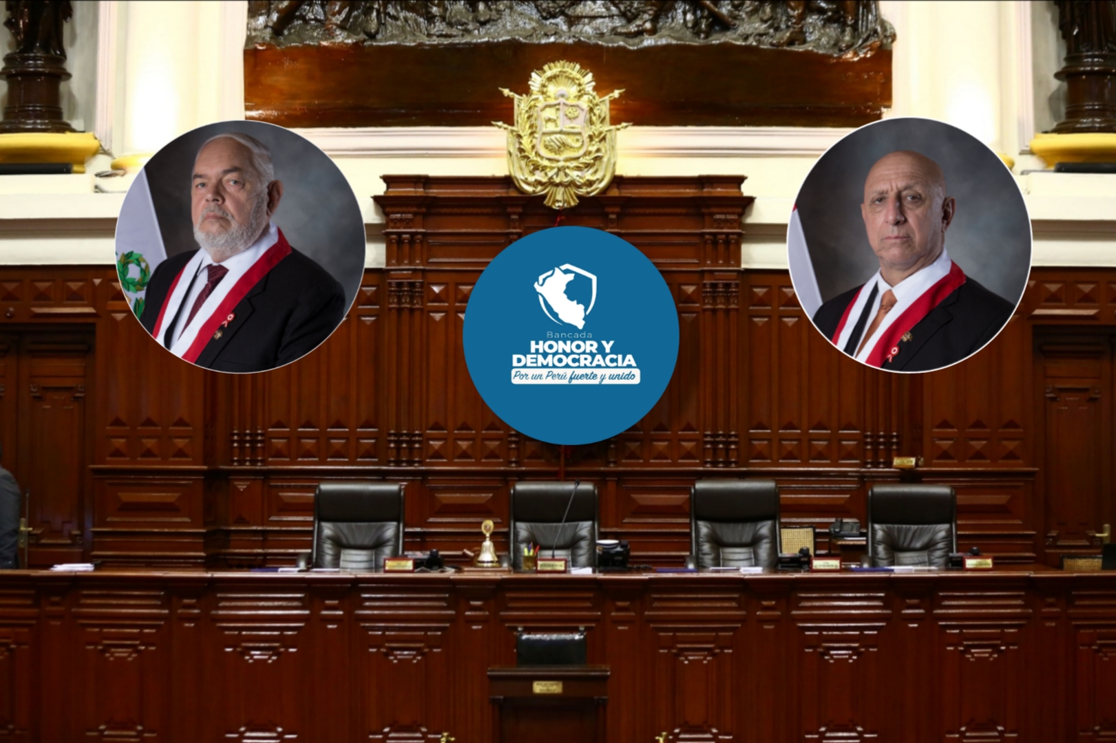 Honor y Democracia a la Mesa Directiva.