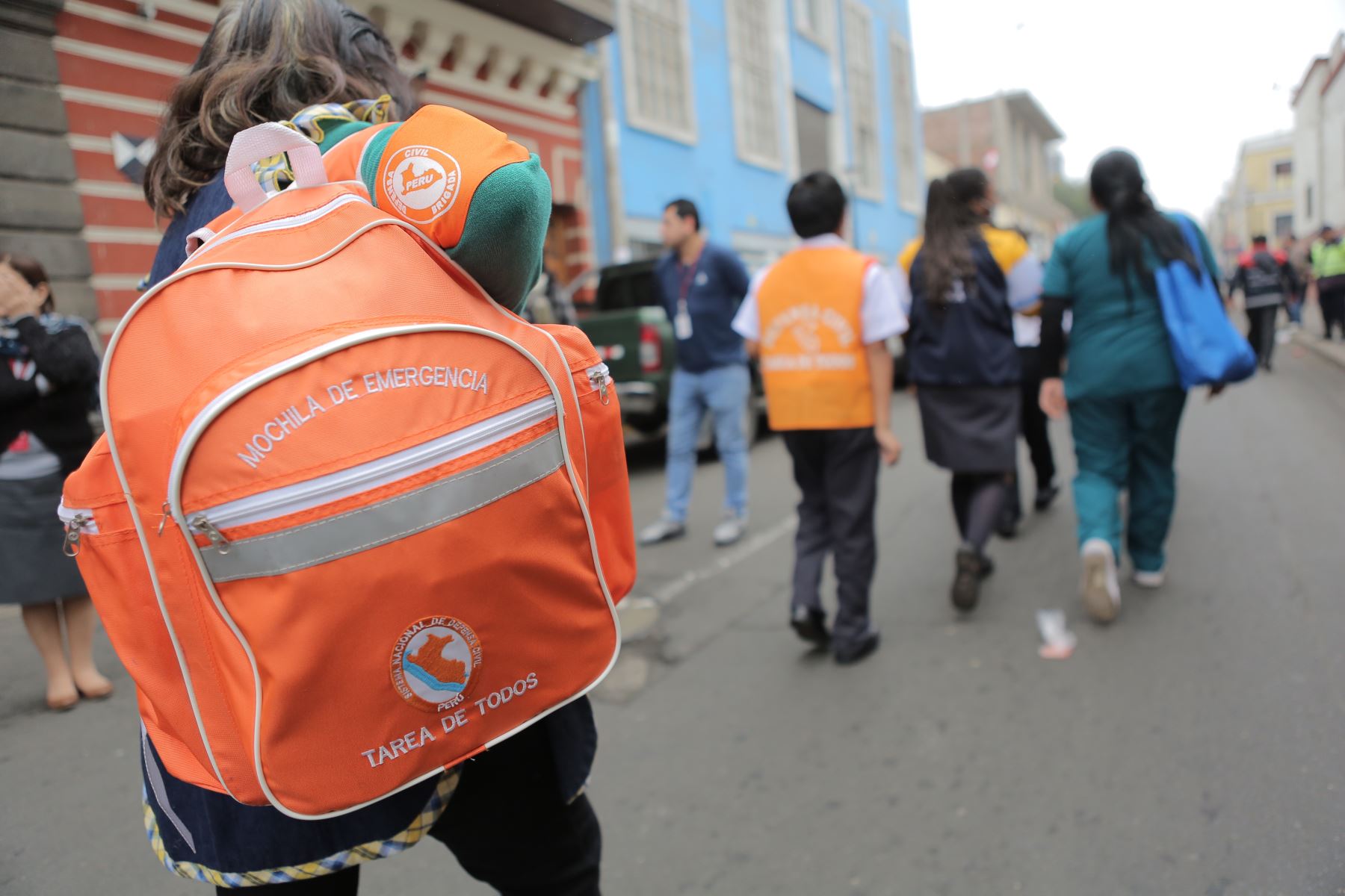 mochila de emergencia