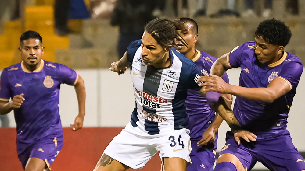 Paolo Guerrero Alianza Lima vs Comerciantes Unidos.