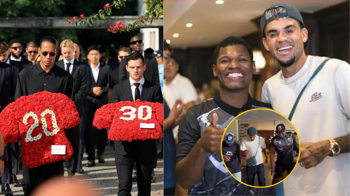 Hinchas de Liverpool estallan contra Luis Díaz por no asistir a funeral de Diego Jota