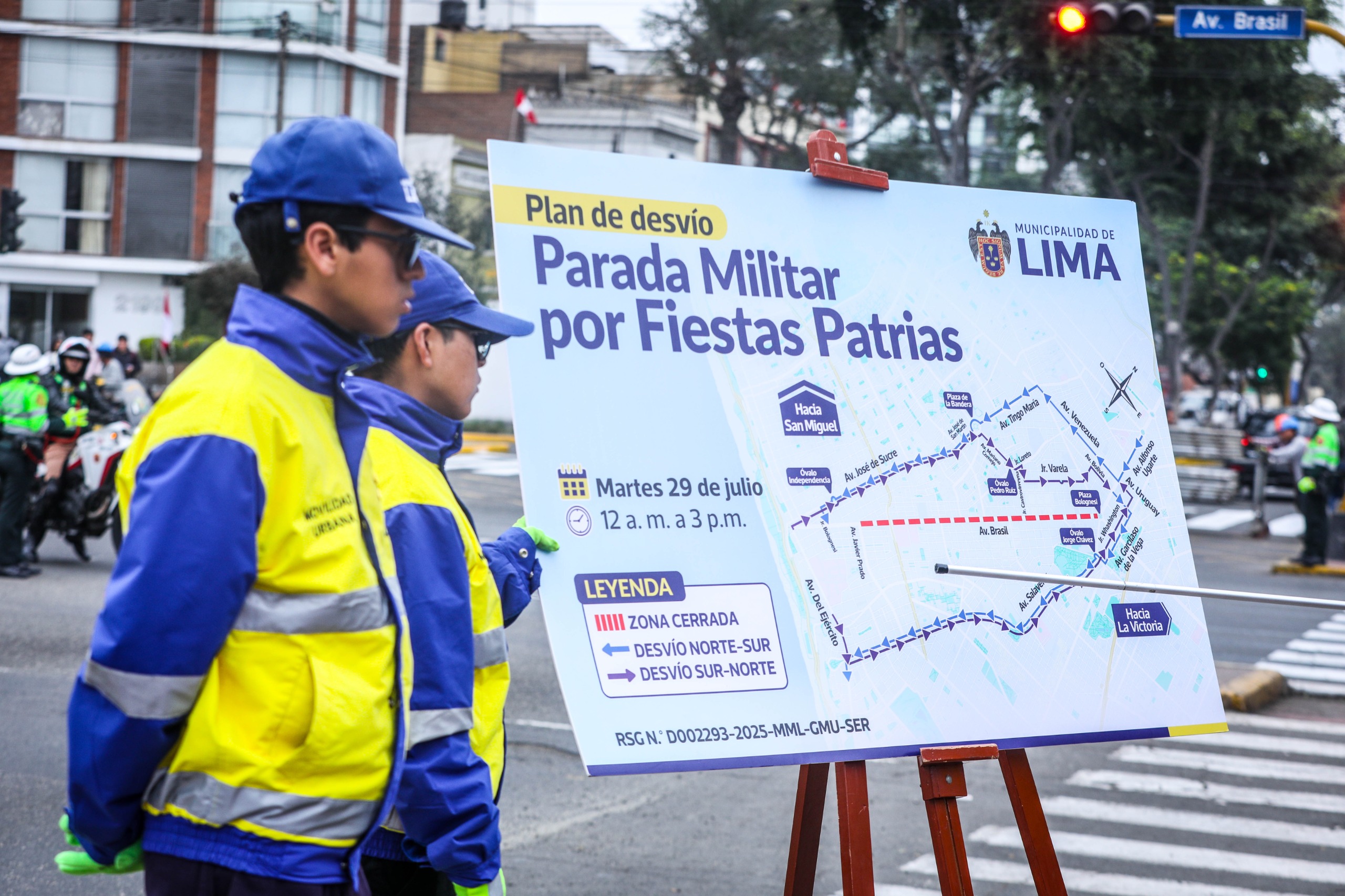 Cierre avenida Brasil plan de desvíos