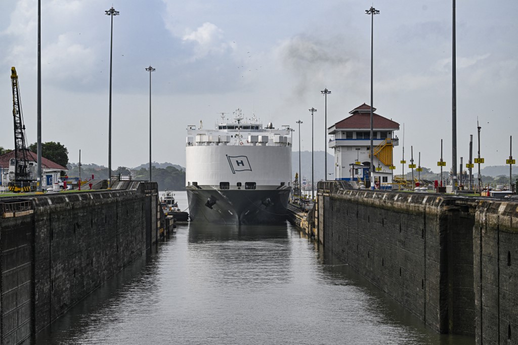 Canal de Panamá. Foto: AFP
