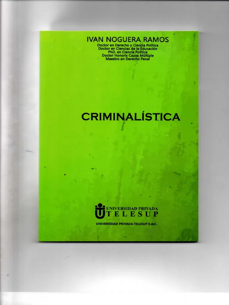 Este es uno de los libros que escribió Iván Noguera. La Universidad de Luna Gálvez le pagó 912 mil soles por conceptos de derechos de autor. 