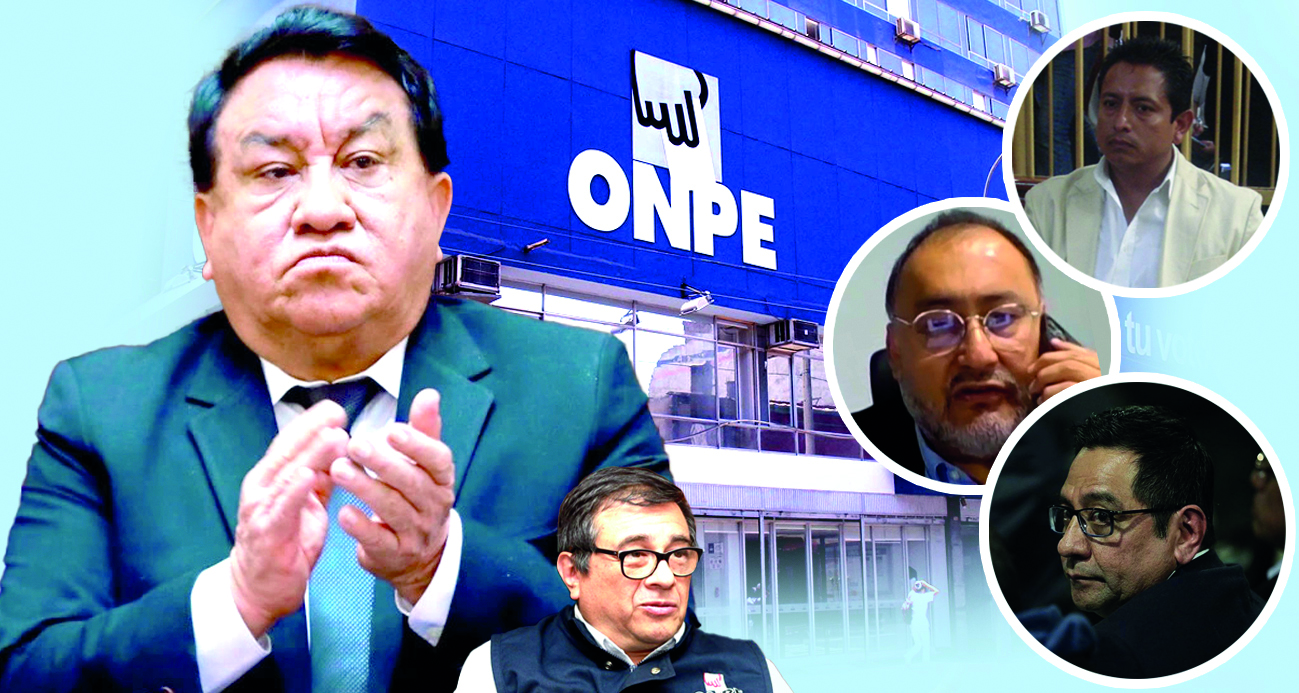 José Luna copando ONPE
