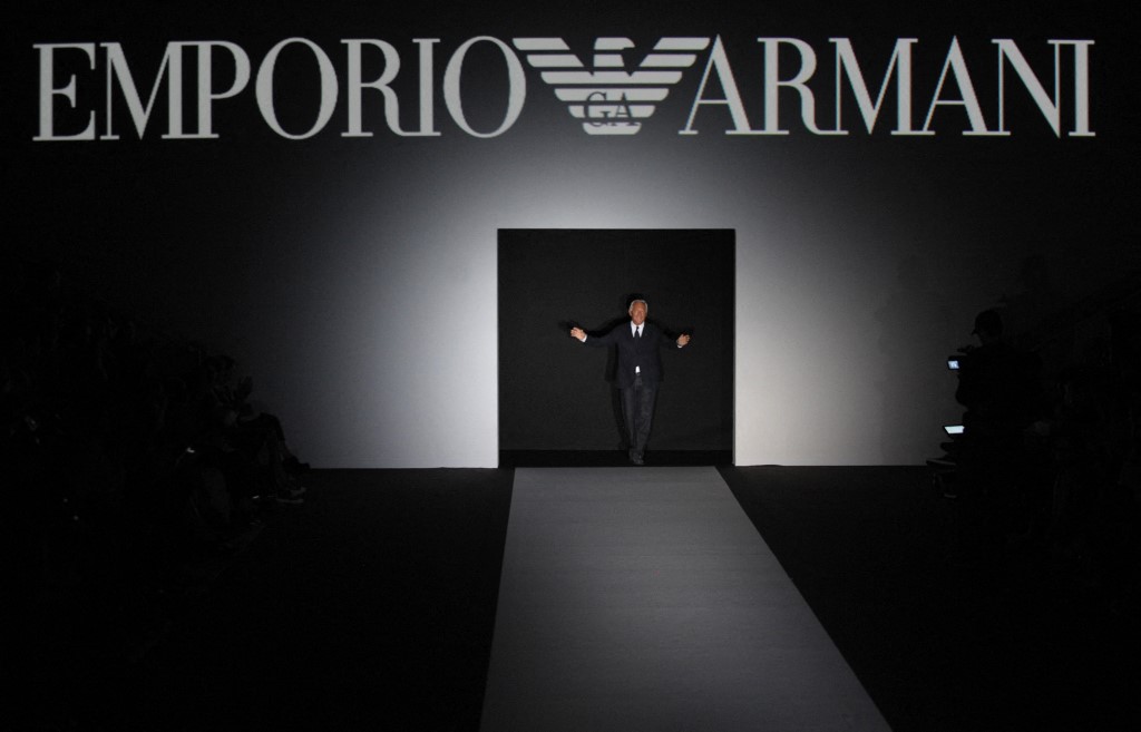 Giorgio Armani herencia herederos Giorgio Armani