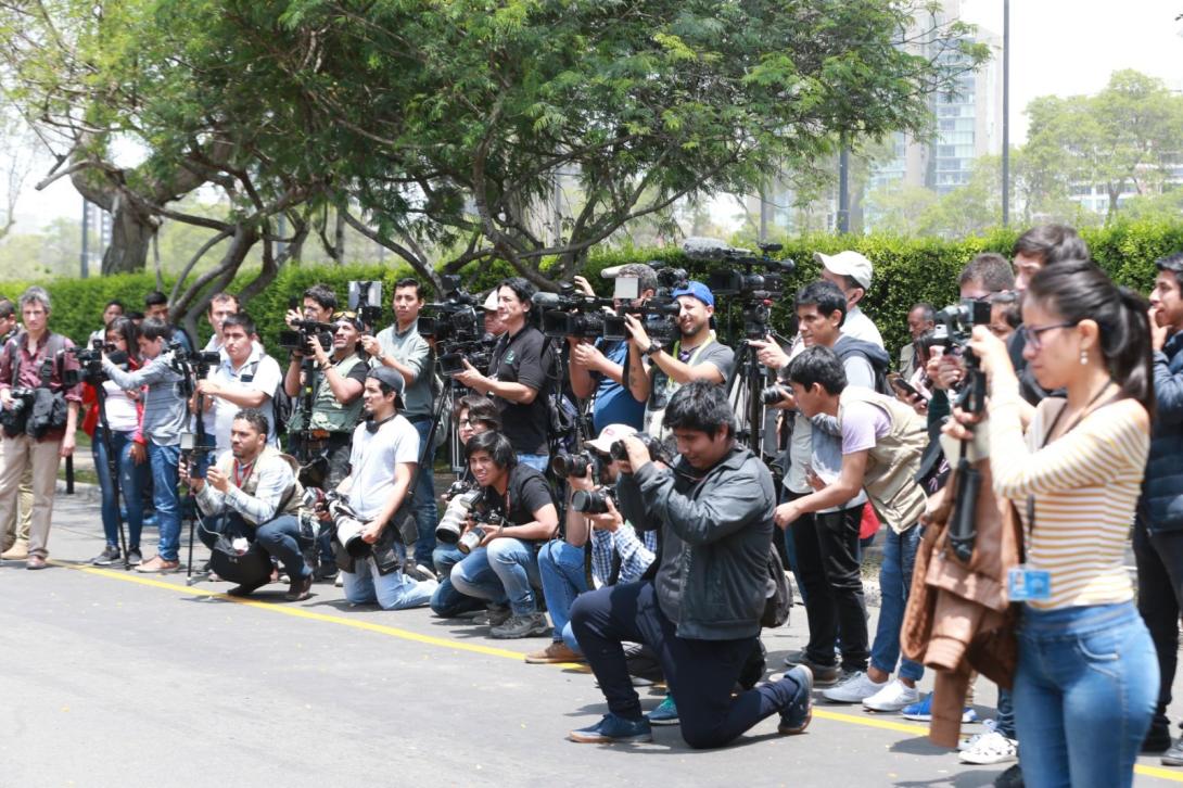 periodistas