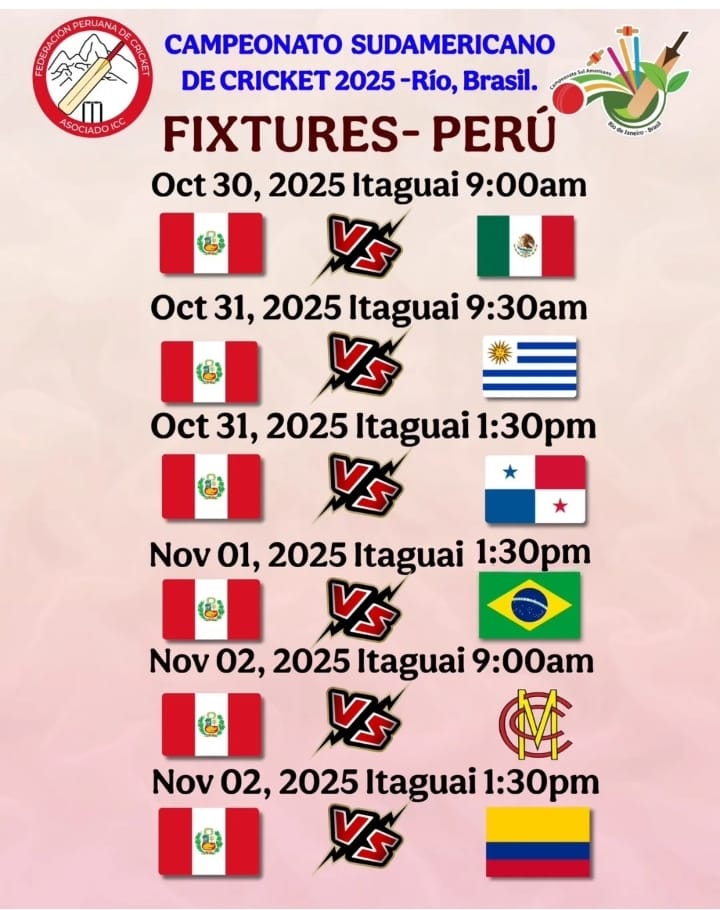 selección peruana criquet