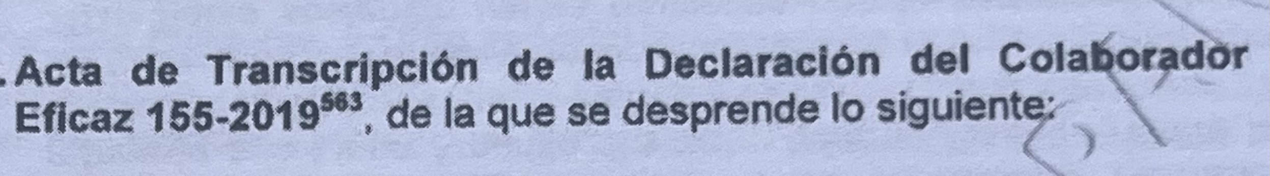 NÚMERO DE COLABORADOR EFICAZ