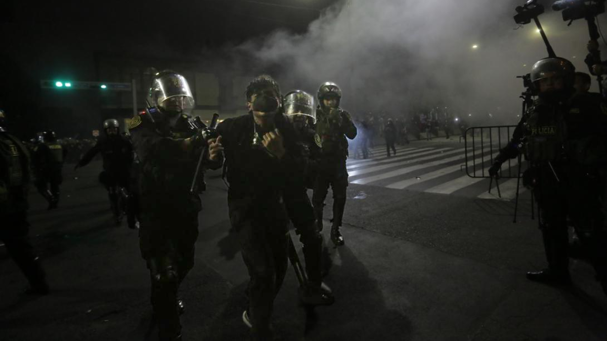 reporte marcha 15 octubre 2025 Lima Perú