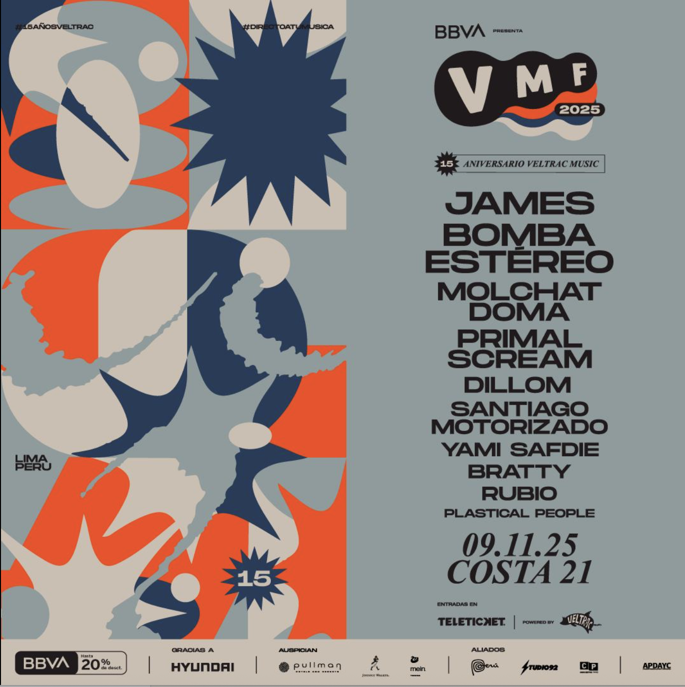 JAMES VELTRAC AFICHE