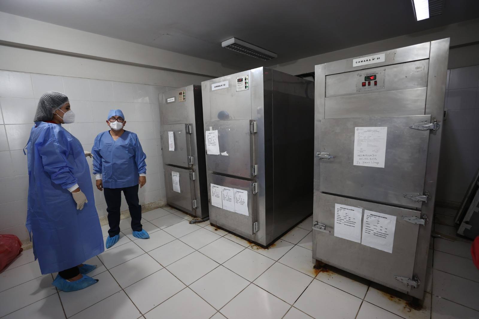 hacinamiento cadaveres morgue trujillo