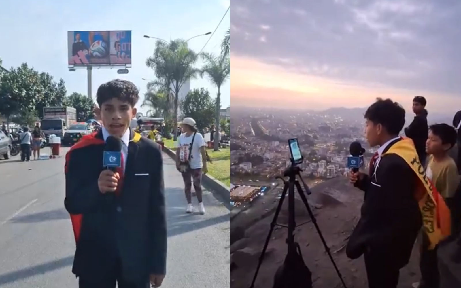 Joven tiktoker cumplió su promesa y transmitió la final de la Libertadores