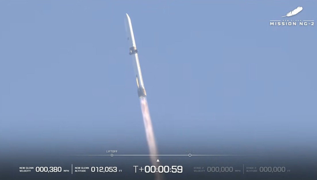 Blue Origin de Jeff Bezos lanza misión a Marte de la NASA
