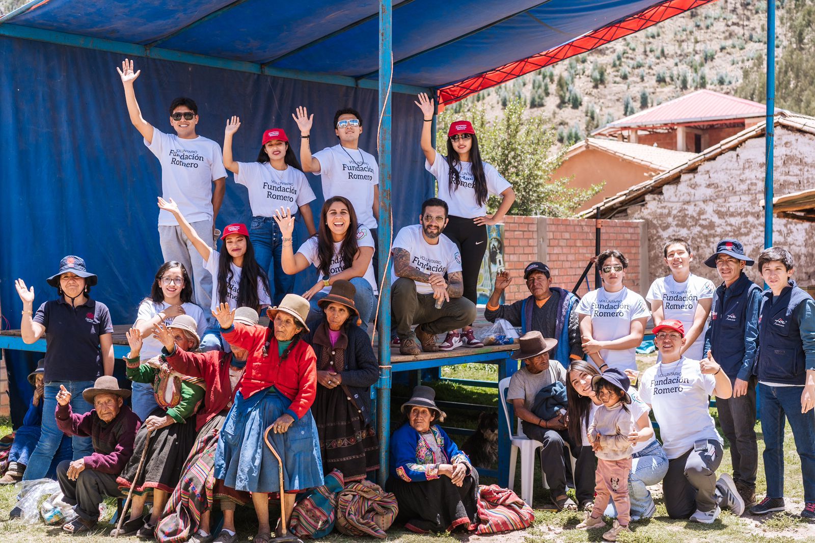 Fundación Romero y Cáritas Cusco entregan alimentos 