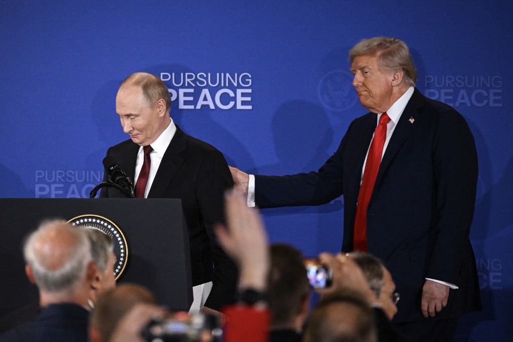 Vladimir Putin y Donald Trump. Foto: AFP