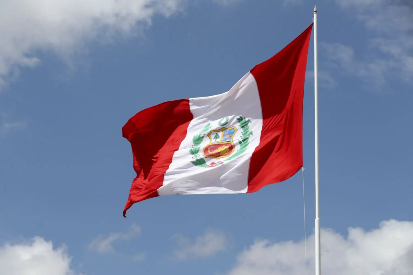 bandera del perú