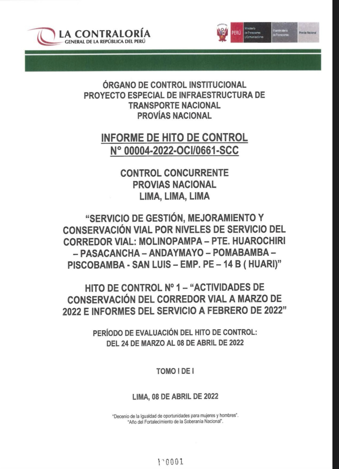 contraloria consorcio carretera