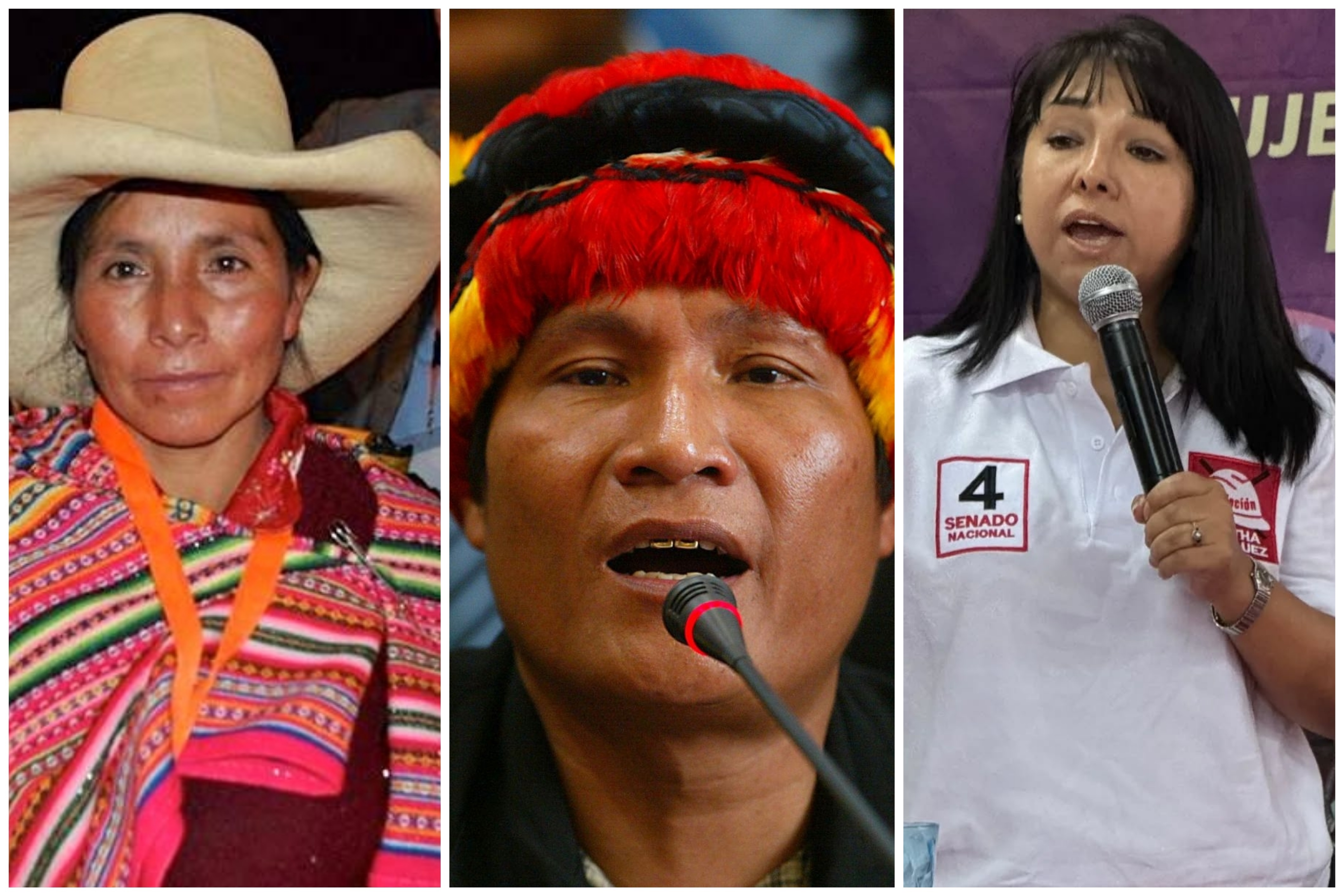 Máxima Acuña_Alberto Pizango_Mirtha Vásquez