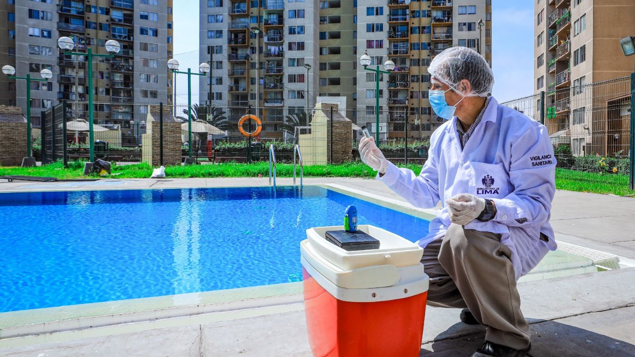 piscina saludable