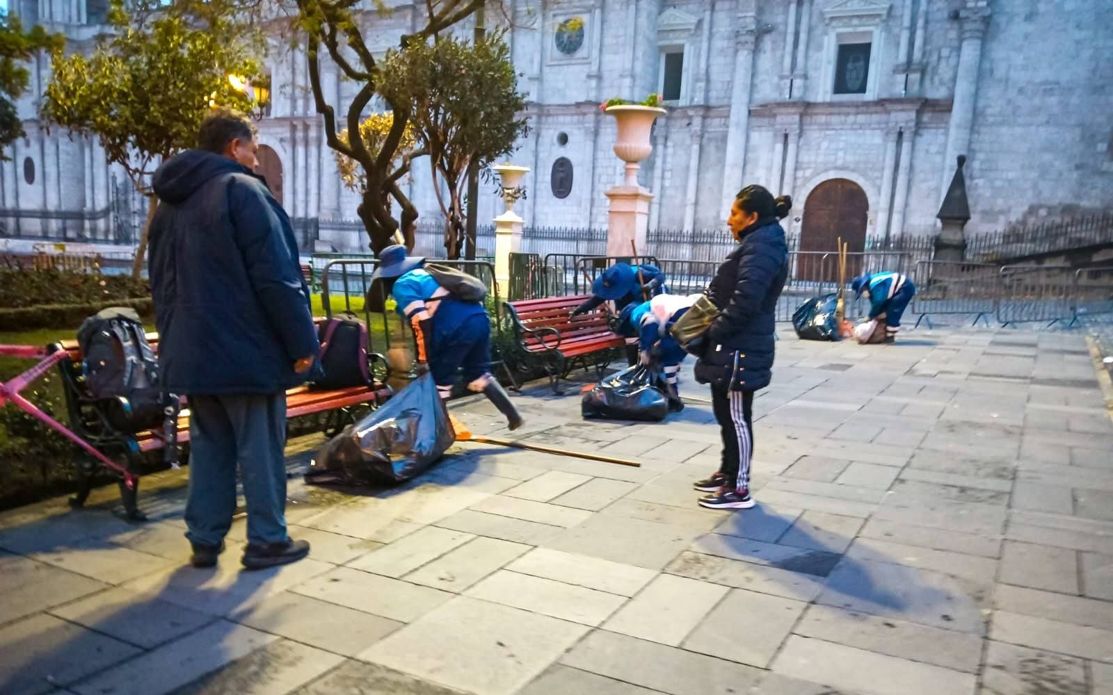 basura arequipa carnavales