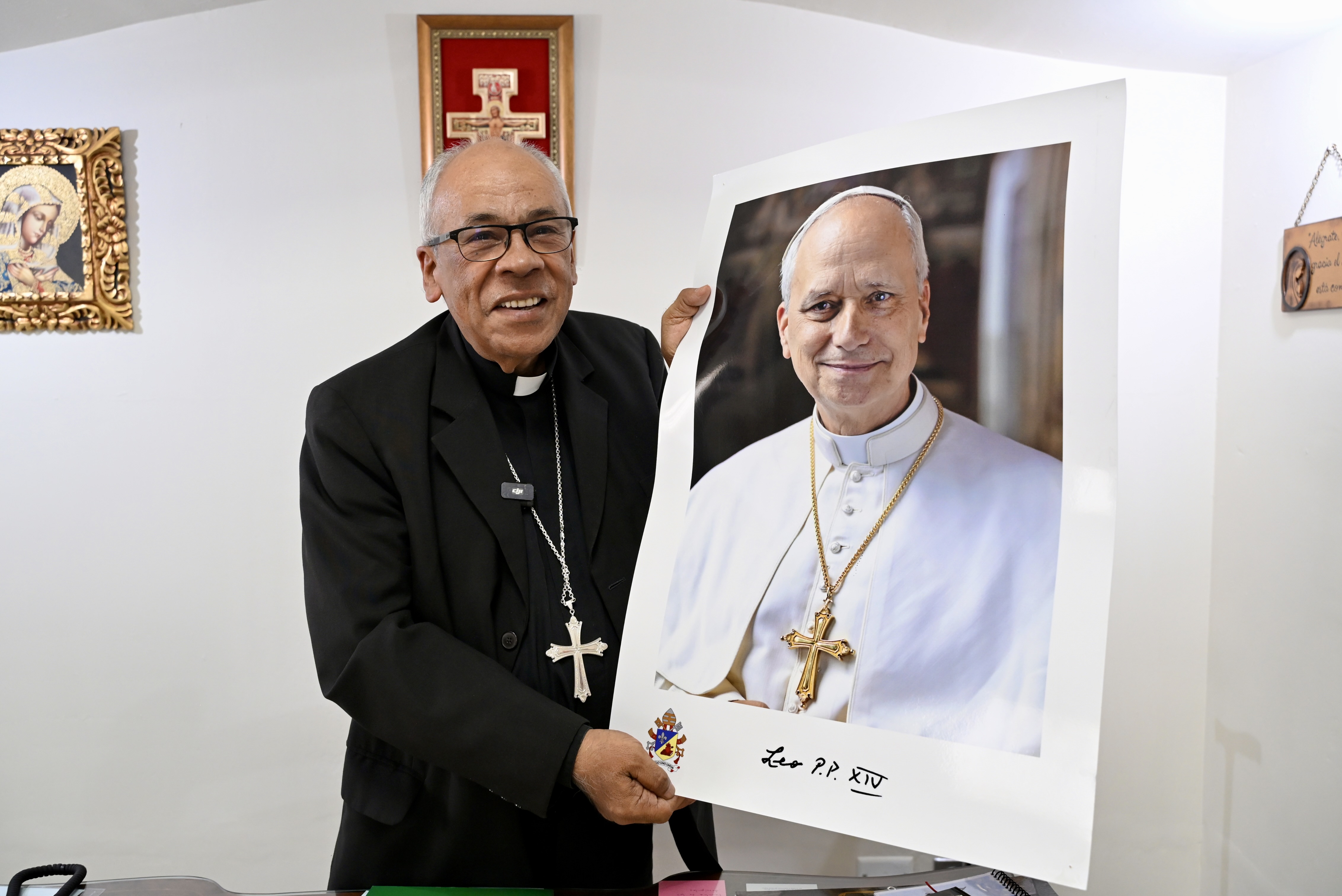 Monseñor Carlos García Camader. Presidente de la Conferencia Episcopal Peruana