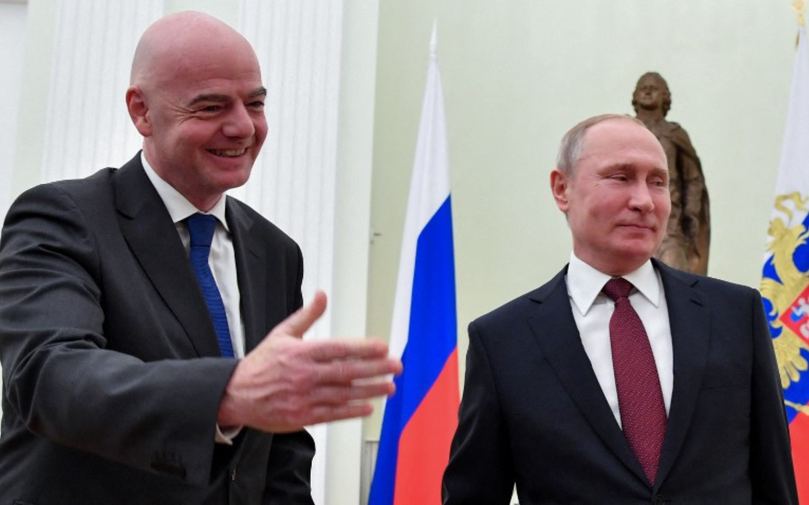 FIFA levantará veto a Rusia tras cuatro años