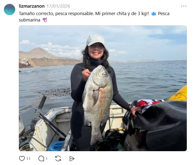 Foto de Lizeth Marsano en enero 2026