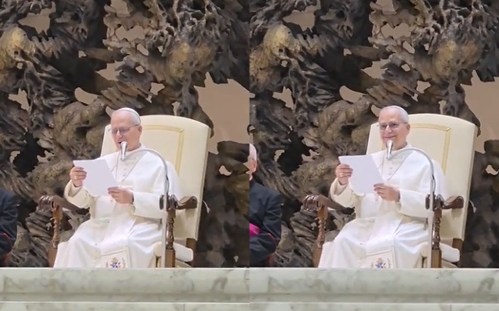 papa leon xiv saluda a chiclayo