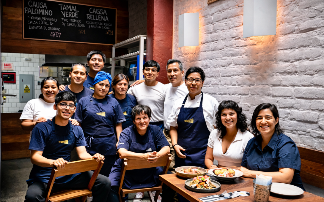 Equipo de trabajo de La Capitana