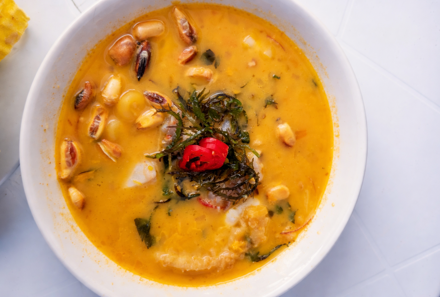 Chupe de pescado en La Verídica