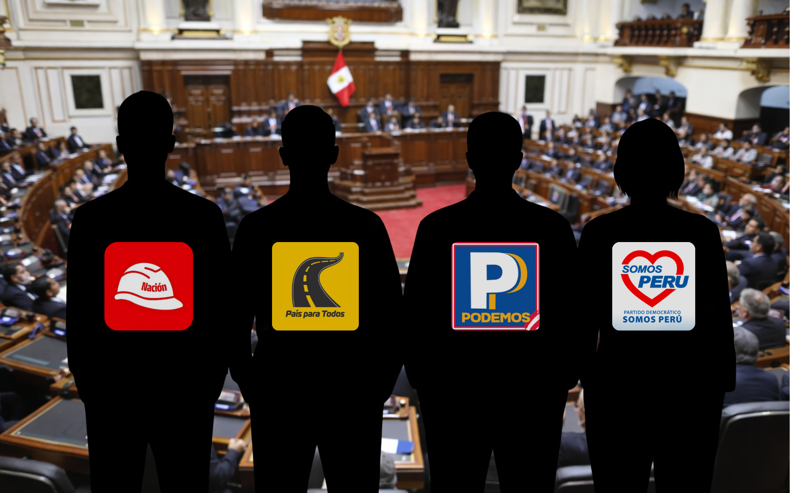 Cuatro partidos registran entre dos a tres facciones internas, lo que acrecienta su posible fragmentación de llegar al Congreso