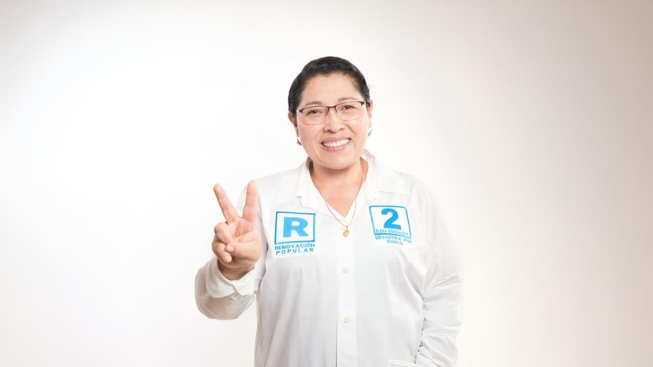 elena gonzalez candidata senadora cusco