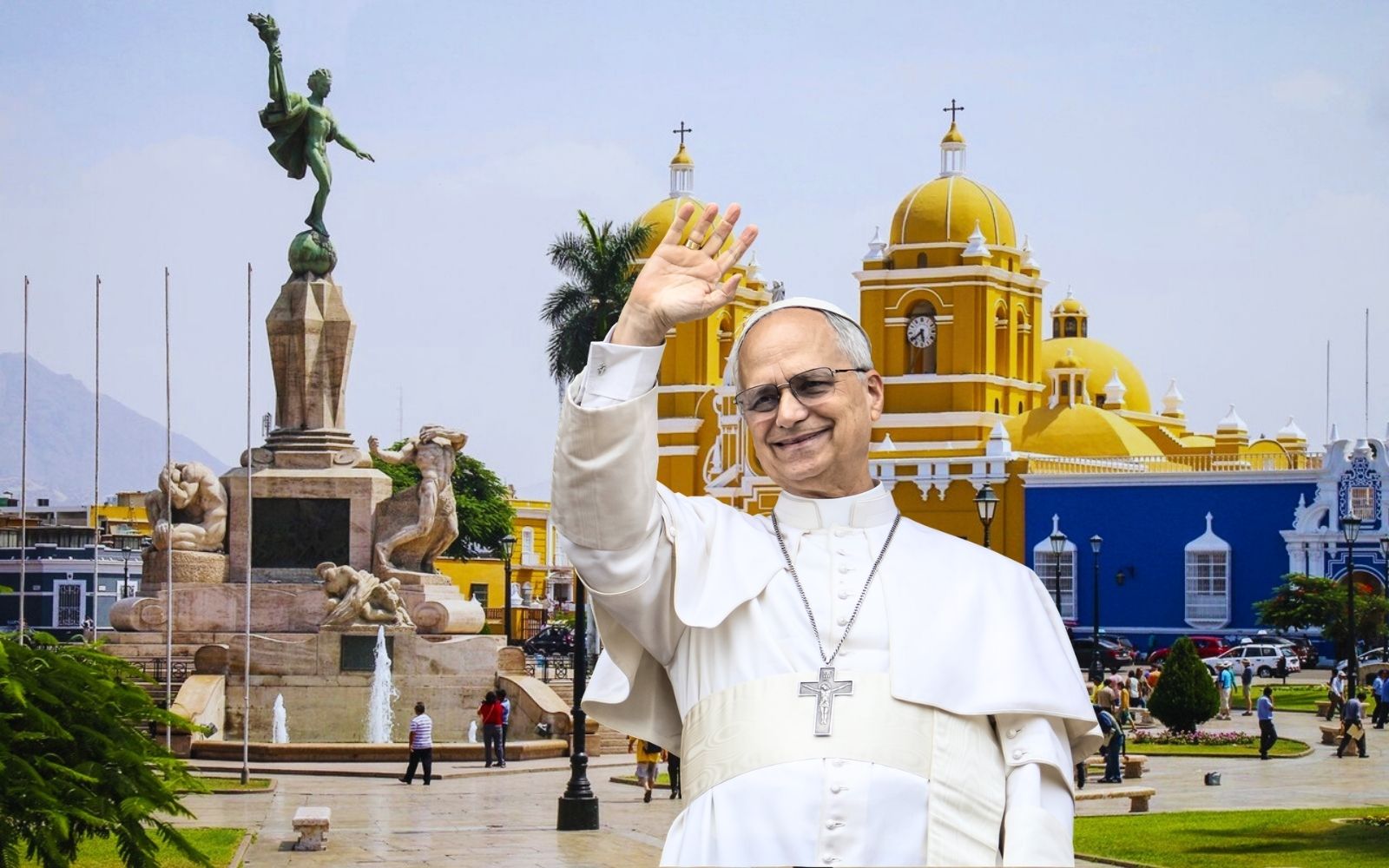 papa leon XIV en Trujillo