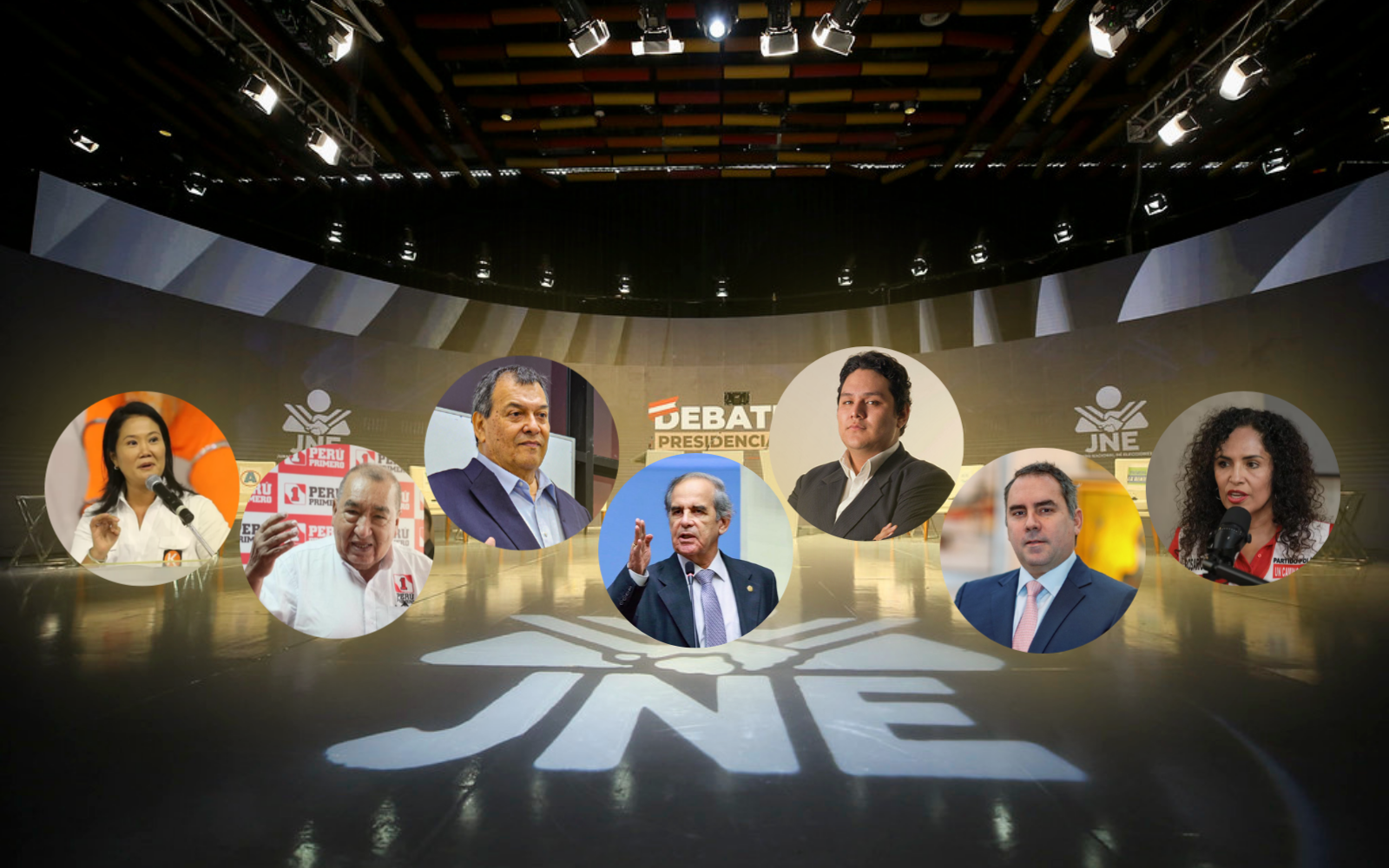 Candidatos al tercer debate