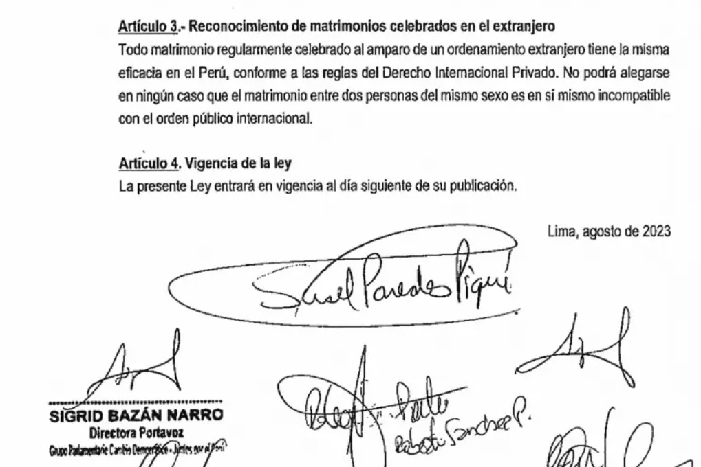 PROYECTO DE LEY