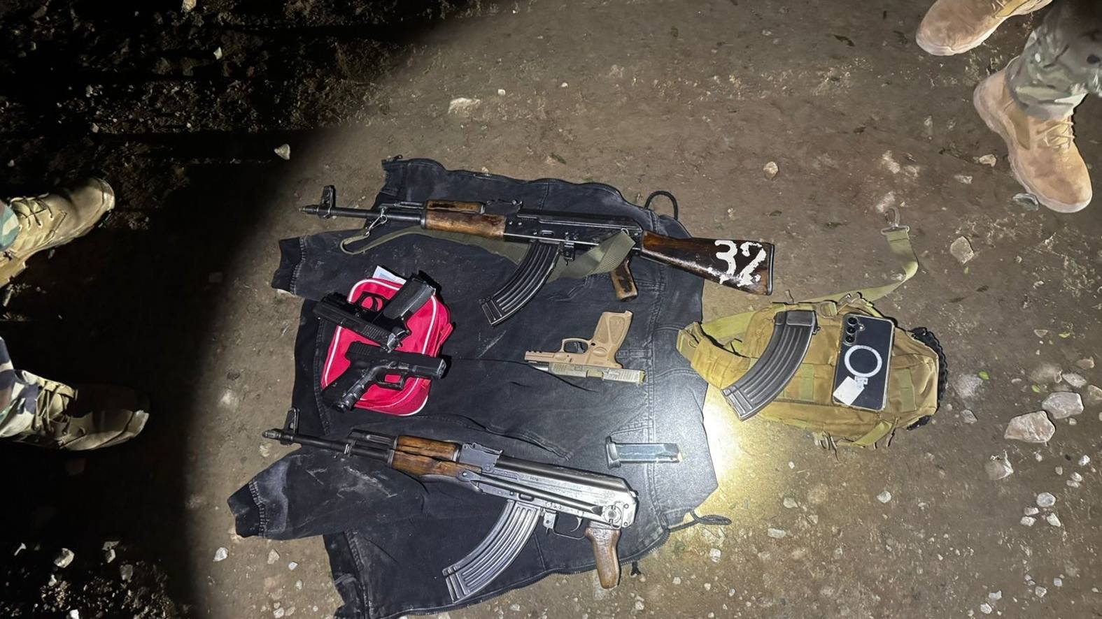 armas incautadas pataz