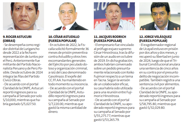 Virtuales senadores