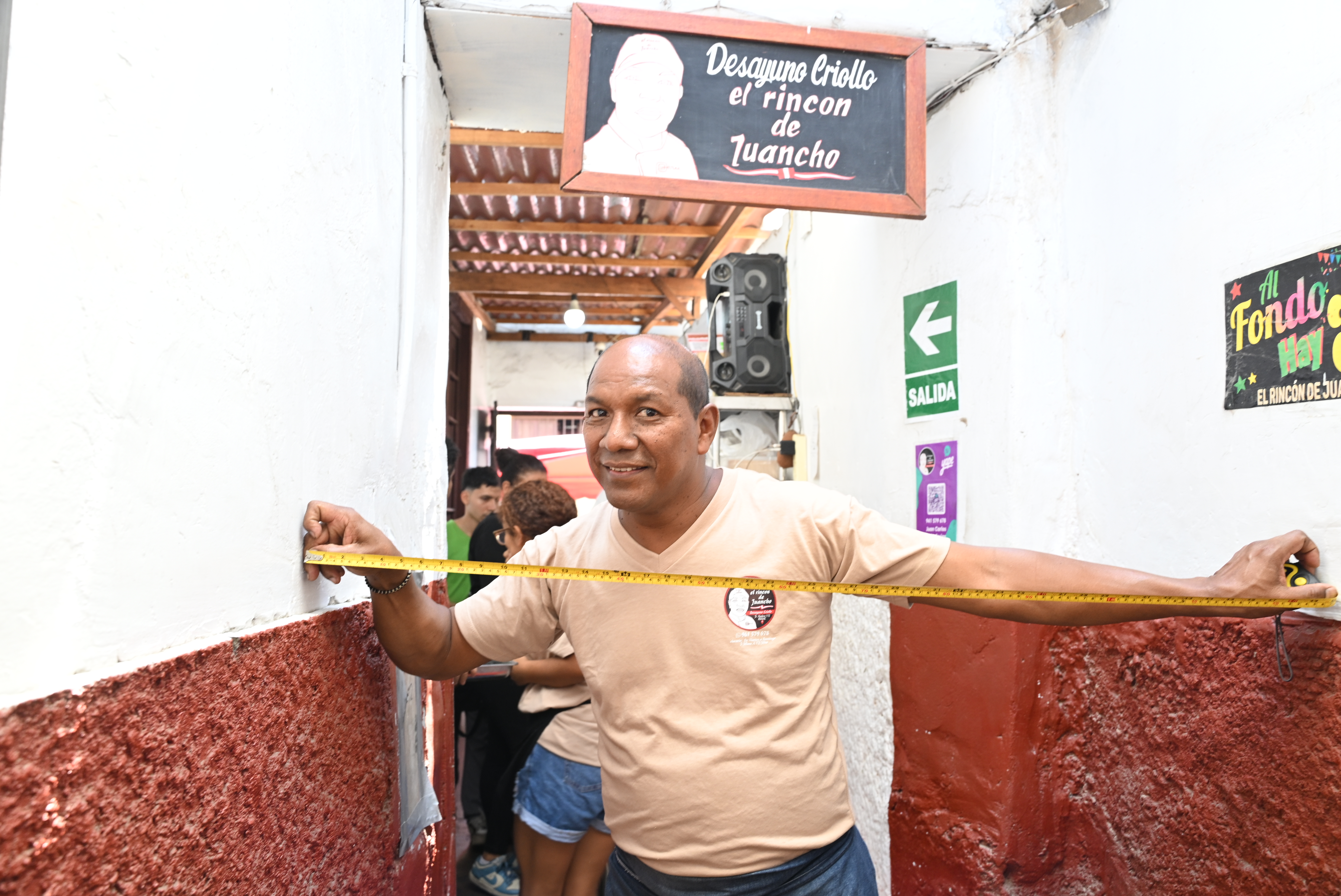 El rincón de Juancho es angosto
