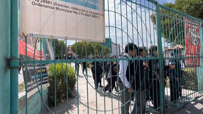 escolares sin clases arequipa